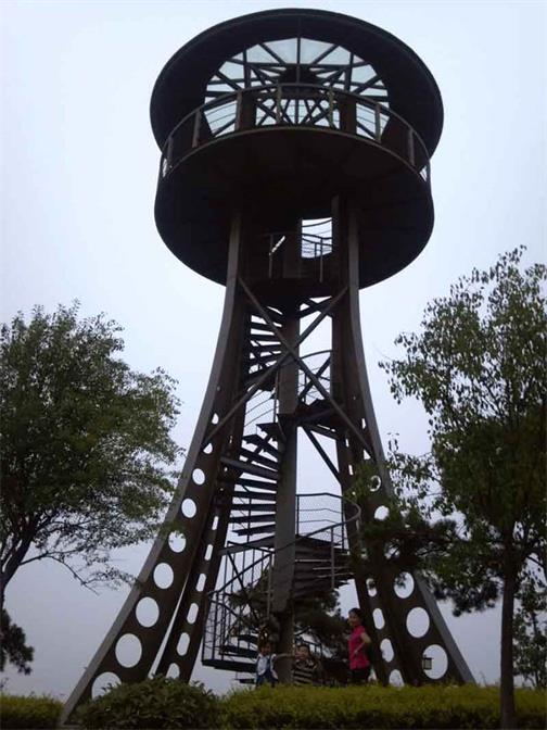 钢结构景观台